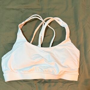 Lululemon Athletica White Sports Bra